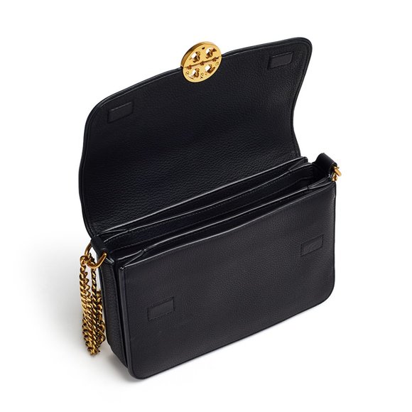 Tory Burch Black Chelsea Bag EUC - Picture 3 of 16